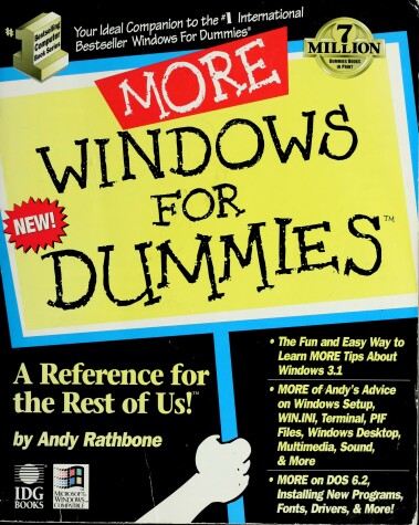 Book cover for More Windows For Dummies