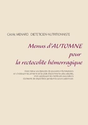 Book cover for Menus d'automne pour la rectocolite hémorragique