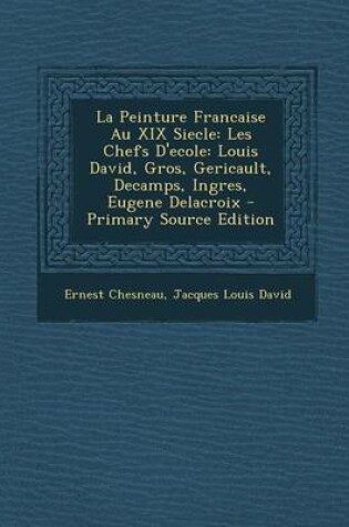 Cover of La Peinture Francaise Au XIX Siecle