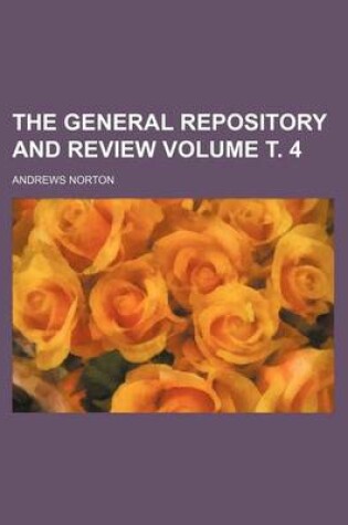 Cover of The General Repository and Review Volume . 4