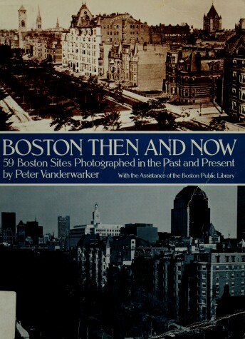 Book cover for Boston Then and Now