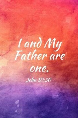 Cover of I and My Father are one.