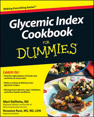 Book cover for Glycemic Index Cookbook For Dummies