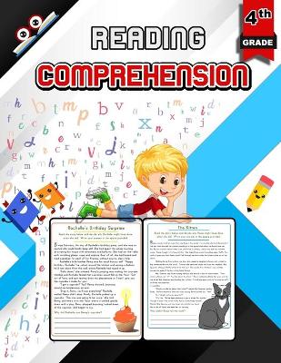 Book cover for Reading Comprehension for 4th Grade - Color Edition