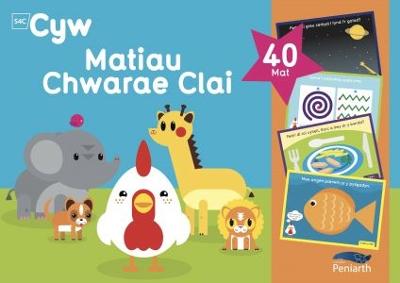 Book cover for Matiau Chwarae Clai Cyw