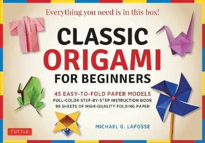 Book cover for Classic Origami for Beginners Kit