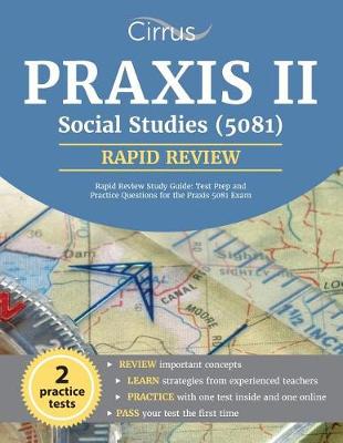 Book cover for Praxis II Social Studies (5081) Rapid Review Study Guide