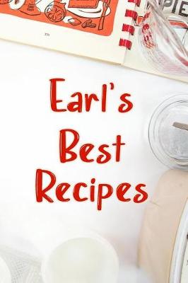 Book cover for Earl's Best Recipes