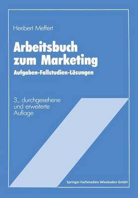 Book cover for Arbeitsbuch zum Marketing