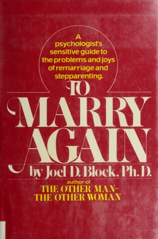 Cover of To Marry Again