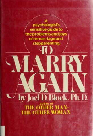 Book cover for To Marry Again