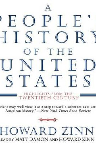 Cover of A People's History of the United States CD