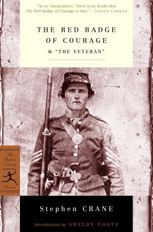 Cover of The Red Badge of Courage & "The Veteran"