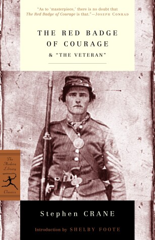 Book cover for The Red Badge of Courage & "The Veteran"