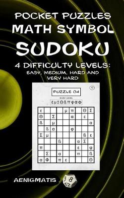 Book cover for Pocket Puzzles - Math Symbol Sudoku