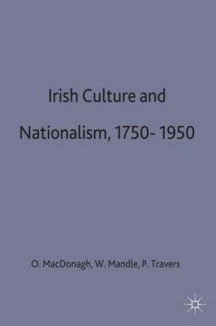 Cover of Irish Culture and Nationalism, 1750-1950