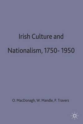 Book cover for Irish Culture and Nationalism, 1750-1950