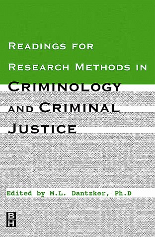 Book cover for Readings for Research Methods in Criminology and Criminal Justice