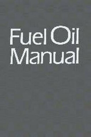 Cover of Fuel Oil Manual