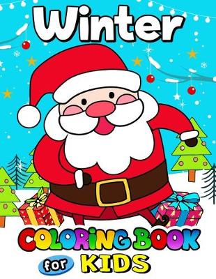 Book cover for Winter Coloring Book for Kids