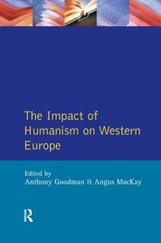 Cover of Impact of Humanism on Western Europe During the Renaissance, The