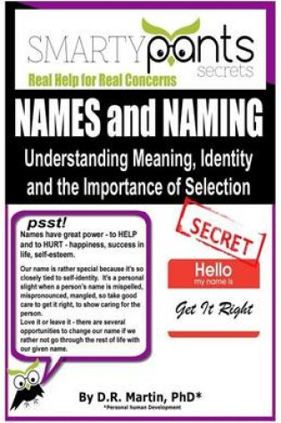 Cover of Names and Naming