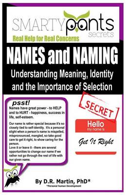 Book cover for Names and Naming
