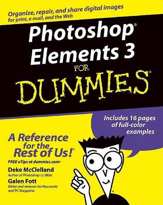 Cover of Photoshop Elements 3 For Dummies