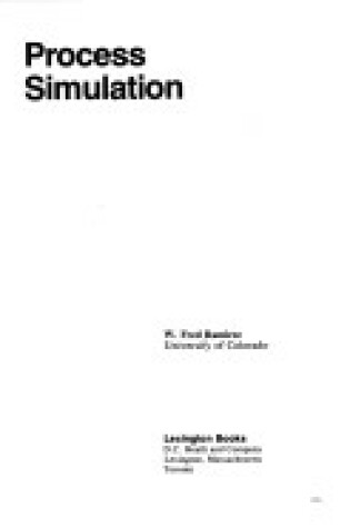 Cover of Process Simulation