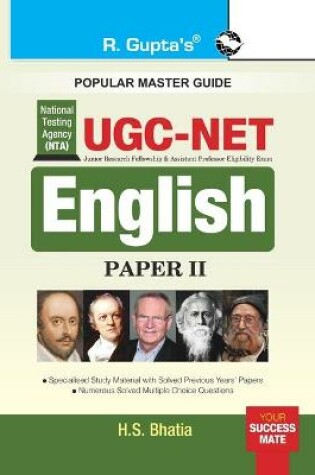 Cover of UGC-NET English (Paper II) Exam Guide