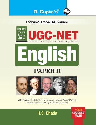 Book cover for UGC-NET English (Paper II) Exam Guide