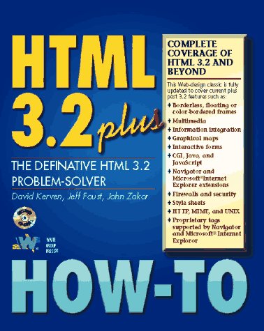 Cover of HTML 3.2 Plus How-to