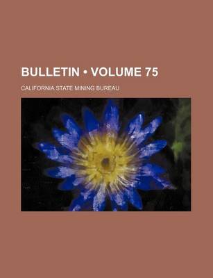 Book cover for Bulletin (Volume 75)