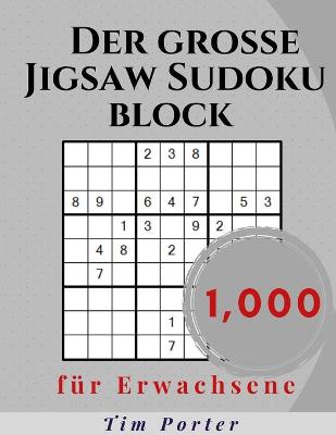 Book cover for Der große Jigsaw Sudoku block