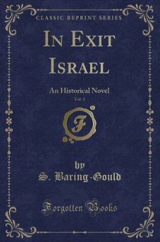 Cover of In Exit Israel, Vol. 1