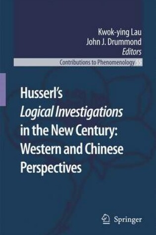 Cover of Husserl's Logical Investigations in the New Century