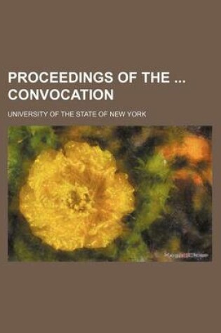 Cover of Proceedings of the Convocation