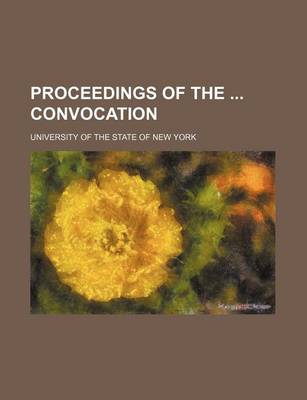 Book cover for Proceedings of the Convocation