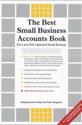 Cover of The Best Small Business Accounts Book (Yellow version)
