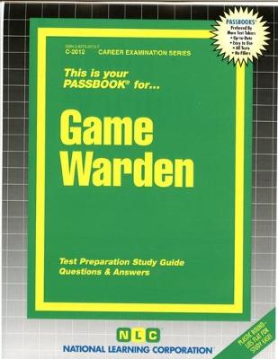 Book cover for Game Warden