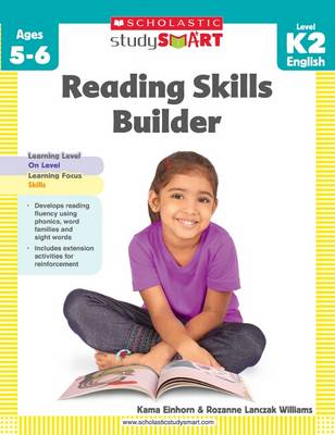 Book cover for Study Smart: Reading Skills Builder Level K2
