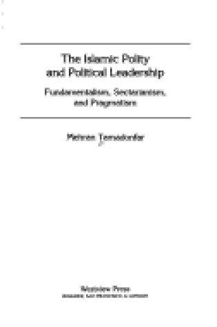 Cover of The Islamic Polity And Political Leadership