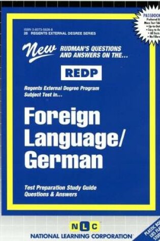 Cover of FOREIGN LANGUAGE/GERMAN