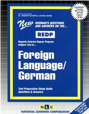 Book cover for FOREIGN LANGUAGE/GERMAN