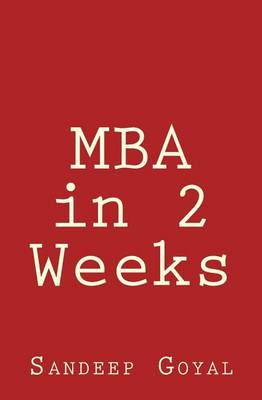 Book cover for MBA in 2 Weeks