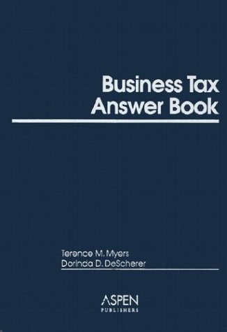 Book cover for Business Owners Tax Answer Book HB