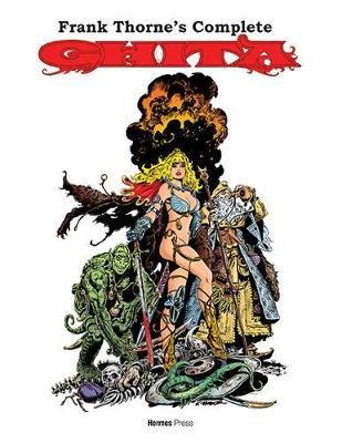 Book cover for Frank Thorne's Complete Ghita of Alizarr