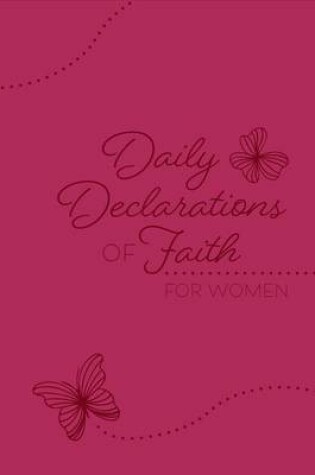 Cover of Daily Declarations of Faith for Women