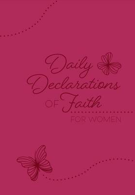 Book cover for Daily Declarations of Faith for Women