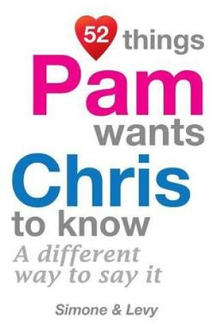 Cover of 52 Things Pam Wants Chris To Know
